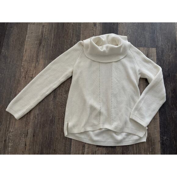 Rafaella Women's Ribbed Turtleneck Sweater - Picture 1 of 4